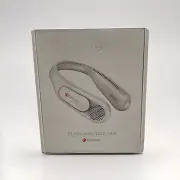Bladeless Neck Fan. Band New BLACK. READ.