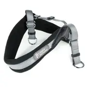 No Pull Soft Flannel Nylon Dog Harness
