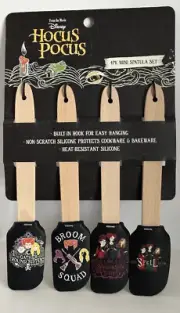 Disney Hocus Pocus Sanderson Sisters Witch Mini Spatula 4 Piece Set NEW