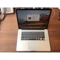 在飛比找蝦皮購物優惠-MacBook Pro 2015年/15吋/i7/16G/5