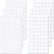 Joez Wonderful 6 Sheets Foam Adhesive Squares, 990pcs Total Double Sided Self...