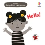 Usborne Baby's Black and White Books: Hello! by Mary Cartwright - Book