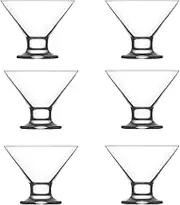 LAV Crema Glass Ice Cream Dessert Bowl - 165ml - Pack of 6 Serving Bowls Ice Cream Cups