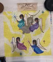 Sundance Designs Cassandra&Tish Needlepoint Canvas First Bell For California