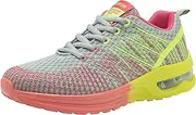 [PENXZT] Men's Woman's Badminton Shoes Lightweight Indoor Court Training Sneakers Tennis Table Tennis Shoes,A,9