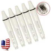 5PC SANDENT Dental Ultrasonic Piezo Scaler Handpiece for EMS WOODPECKER Tips SKP