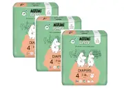 Muumi Nappies Size 4 Maxi 7-14kg (3x46) Carton of 138