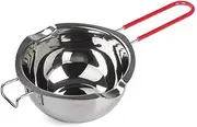 Stainless Steel Double Boiler Pot for Melting Chocolate, Candy and Candle Making (18/8 Steel, 2 Cup Capacity, 480ML)