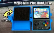 Miyoo Mini Plus Hardshell Case With Felt Pad