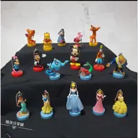 在飛比找蝦皮購物優惠-迪士尼Disney磁鐵公仔跳棋/掛飾 絕版限量7-11 二手