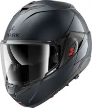 Shark OXO Blank, flip up helmet , color: Dark Grey , size: XS