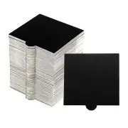 200pcs Mini Cake Boards, Mousse Cake Cardboards Square Cake Bases