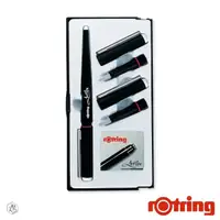 在飛比找momo購物網優惠-【德國 rotring】藝術鋼筆套裝組 三種筆頭(原廠正貨)