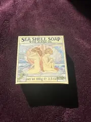 1978 CRABTREE & EVELYN LONDON SEA SHELL SOAP W/ JOJOBA OIL Excellent Condition