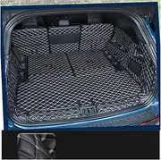 Car Accessories Trunk Mats Protection Leather Mat Catpet Interior Cover Part Auto Styling Compatible for Ford Explore 2020 2021(Black Full Cover)