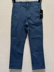 RVCA Weekday Stretch Straight Fit Pants Boy Size 25-NWT