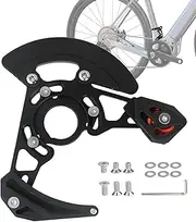 Chain Protector, Chain Stabiliser Sprocket Guard Design Chain Guard, Prevents Chain Guide from Slipping Through for Mountain Bikes in Rough Terrain