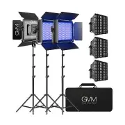 GVM RGB LED Video Light, Photography Lighting with APP Control, 1000D Video L...