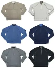 Tommy Bahama Reversible 1/4 Zip Long Sleeve Men's Pullover NWT Pick Color/Size