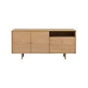 Niche Buffet Unit Sideboard Wooden Storage Cabinet - Natural