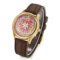 在飛比找蝦皮商城精選優惠-藏式文化手錶時尚休閒男錶硅膠錶帶防水指針式石英女士腕錶   