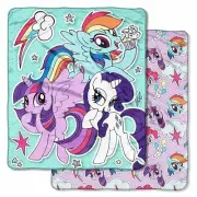My Little Pony Double-Sided Cloud Throw Blanket, 60”x 70”