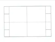 Print-Ready Tri-Fold Table Tent (4-1/4" x 5"), 2-UP on 8.5" x 14" Paper-250 Shts