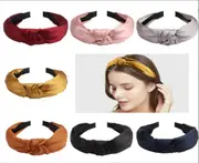 4X Knotted Pressed Hairband Headband Simple Hairpin Head Jewelry Color Random