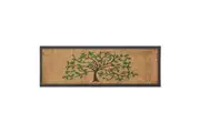 Solemate Green Tree Large Leaf 40x120cm Stylish Durable Outdoor Front Doormat