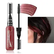 Gacqpli Hair Chalk Comb,Washable Hair Color Dye Set | Temporary Hair Color Dye 8 Color, Mascara Hair Chalk Set for Birthday Cosplay, Hair Highlighting Set