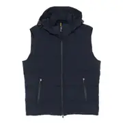 [Paul & Shark] Paul & Shark Hooded Quilted Vest XL BLUE