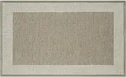 Entry Door Gold Braided Wire Foot Mat Corridor Outdoor Home Dirt Rug Rectangular Do Not Fade Carpet(80CMx120CM)