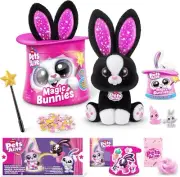 Pets Alive Magic Bunnies Sootie Plush Unboxing Surprise Interactive Magic Toy
