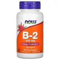 在飛比找iHerb優惠-[iHerb] NOW Foods B-2，100 毫克，1