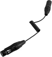 Abaodam Balanced XLR Male to Female Cable 3 Pin Spring XLR Cable for Recording Mixers XLR Cable Braided XLR Cord for Mixer Amplifiers Record