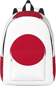[JEJEA] Japanese flag print Carry On Backpack for Women, Travel Backpack Laptop Nurse Bag Daypack for Weekender