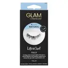 GLAM by MANICARE Lift & Curl Tilly Lashes - Natural – Wispy Criss Crossed Lashes