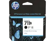 HP 711B 80-ml Black DesignJet Ink Cartridge