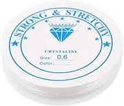 2X Stretch Elastic Cord String Bead Beading Jewellery Bracelet Clear Thread Line 0.6mm