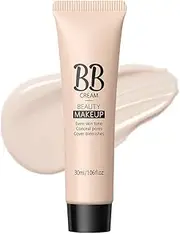 Concealer Hydrating BB Cream, Full-Coverage Foundation & Concealer, Sunlight Blocking Lotion, for Traveling, Daily Wear, Wife, Mom, Sisters Use (White)