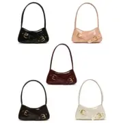 Punk Styles Armpit Bag for Women Shoulder Bag Retro Handbag Purse Shopping Bag