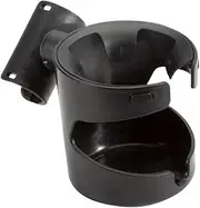 Silver Cross | Wave/Coast Cup Holder | Pram Cup Holder | Pram Accessories | Drinks Holder | Black