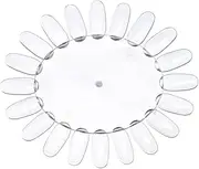 Healeved Nail Polish Display Board Wheel Pcs Acrylic Sunflower Nail Art Display for Salon