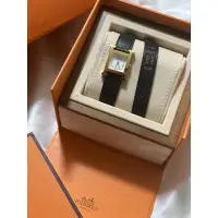 在飛比找蝦皮購物優惠-hermes heure H watch 21mm愛馬仕手錶