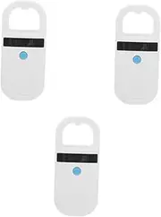 Sosoport 3pcs Animal Tag Reader Scanner Pet Microchip Scanner Pen for Bank Card Id RFID Reader with Data Storage