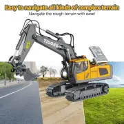 2.4GHz 1:20 RC Truck Crawler Bulldozer Excavator Construction Remote Control Toy