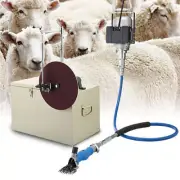 220V Electric Shears Sheep Clipper Goats Shearing Machine Wool Scissors 2800RPM