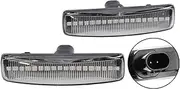 Turn Signal Lights For Land For Rover For Freeland 2 For Discovery 3 4 For Rover For Sport L320 2Pcs LED Turn Signal Dynamic Side Marker Lamp Repeater Indicator Light Turn Signal Lights(2PCS Dynamic C