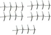 20Set Dark Box Repair Screw Manganese Steel Cassette Repairer Screw Old Junction Box Fixed Wall Switches Socket Repair Device Junction Box