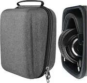 Geekria Shield Case Compatible with Audio-Technica ATH-M50X, ATH-M50XBT2, ATH-M40X Headphones, Replacement Protective Hard Shell Travel Carrying Bag with Cable Storage (Drak Grey)